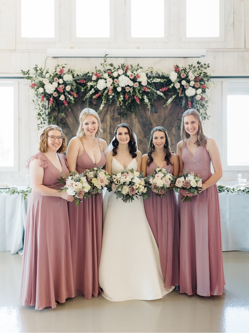 Azazie Gracie Dress in Vintage Mauve